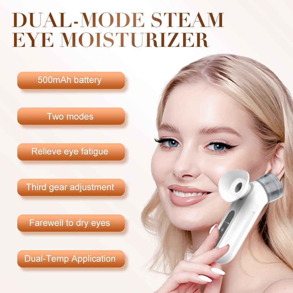 Snipva® HydraSteam Wand – Gentle Steam, Deep Eye Relief 🌱💧