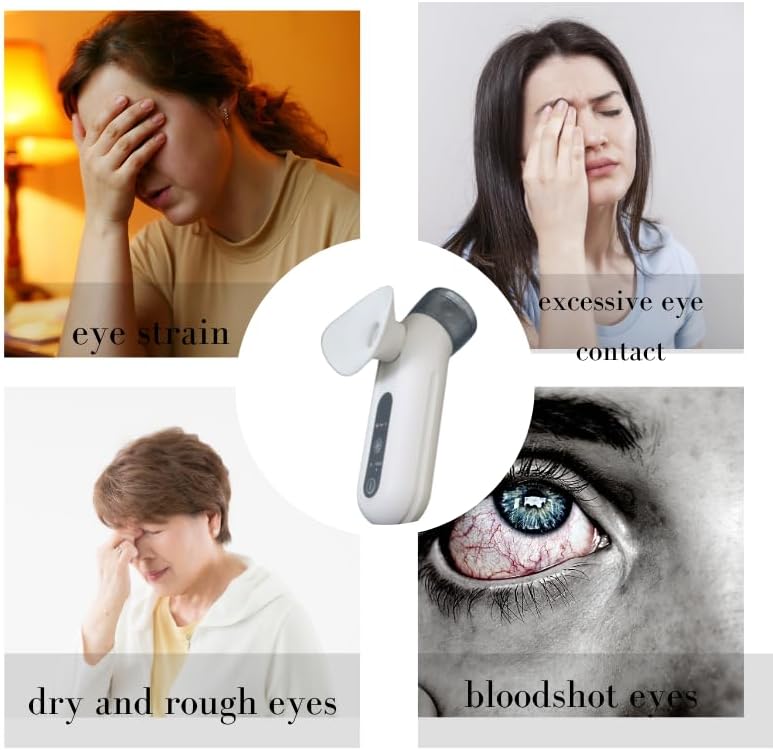Snipva® HydraSteam Wand – Gentle Steam, Deep Eye Relief 🌱💧